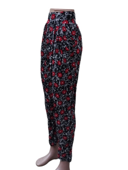 Pantaloni lungi vaporosi de vara pentru dama cod x5356