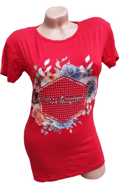 Tricou dama calitativ din bumbac model nou cod x2837