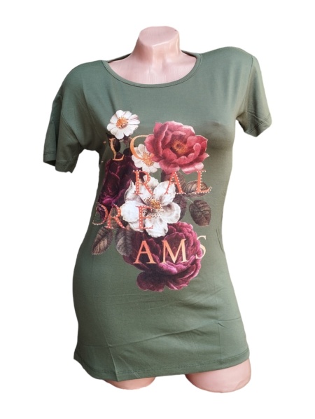 Tricou dama din bumbac calitativ model nou cod x1202