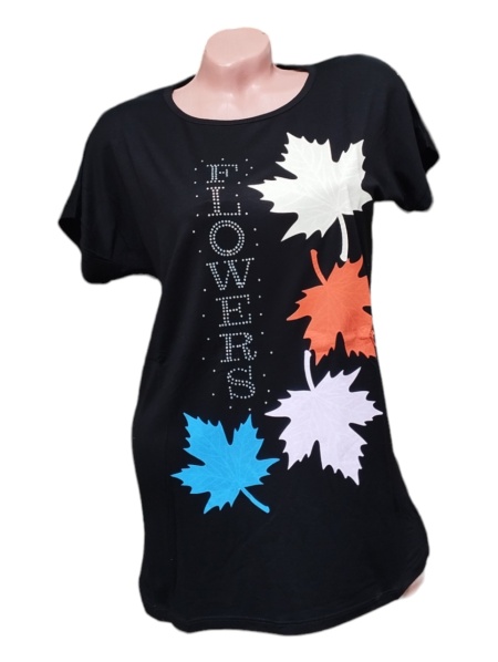 Tricou dama din bumbac calitativ model nou cod x1261