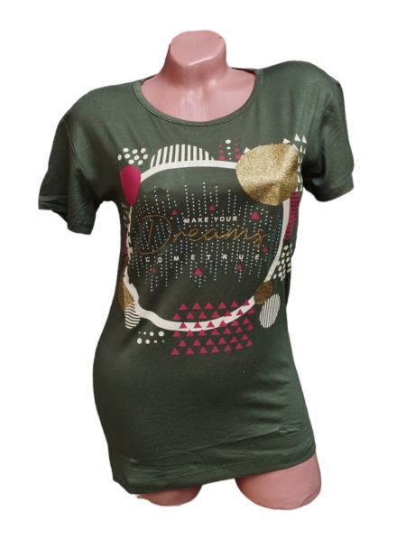 Tricou dama din bumbac calitativ model nou cod x1287