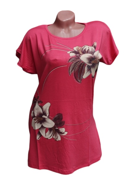Tricou dama din bumbac calitativ model nou cod x1339