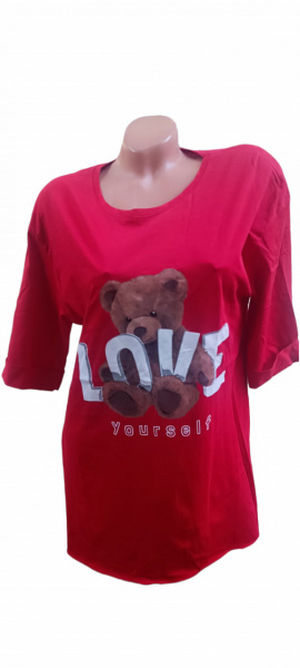 tricou scurt stil tunica model nou cod L18829