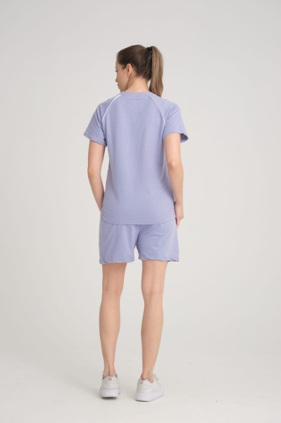 Compleu calitativ cu pantaloni scurti de dama cod x0968