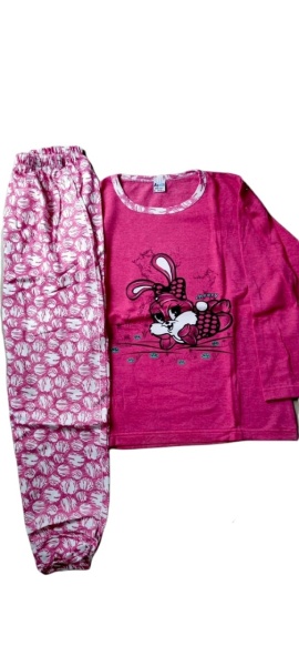 Pijama copil din bumbac calitativ cod x3706