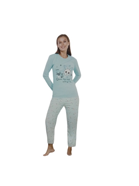 Pijama dama din bumbac calitativ cod x3967