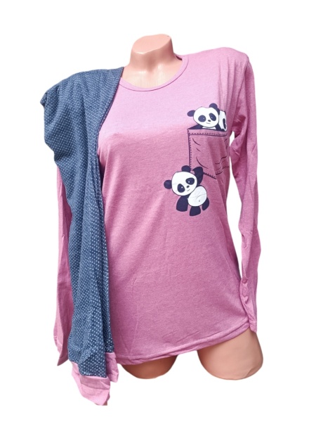 Pijama dama din bumbac calitativ cod x3977