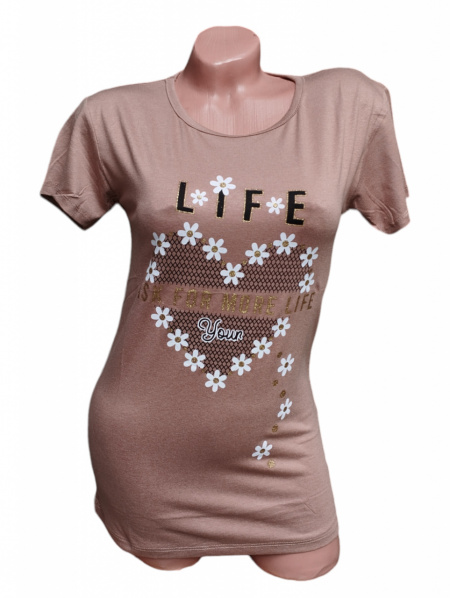 Tricou dama calitativ cu maneca scurta cod x0190