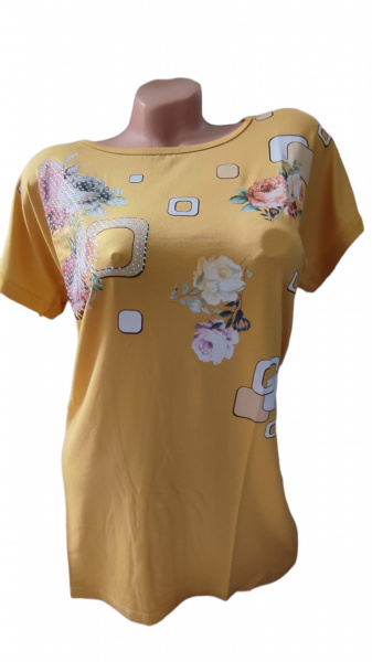 Tricou dama calitativ cu maneca scurta cod x0340