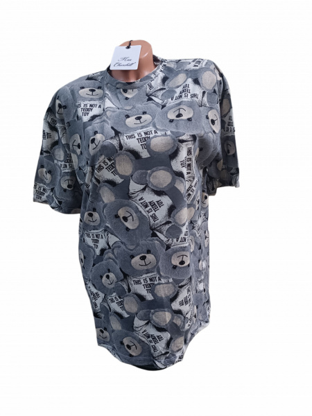tricou scurt stil tunica model nou cod L17299