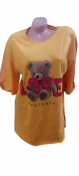 tricou scurt stil tunica model nou cod L18830