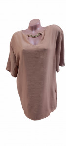 Bluza calitativa de dama din in cod T616 - Img 1