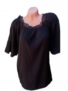 bluza dama calitativa din in model nou cod L12202 - Img 2