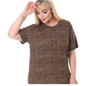 bluza dama cu maneca scurta model nou cod p578 - Img 1
