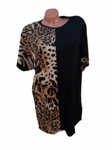 bluza dama cu maneca scurta model nou cod p579 - Img 1