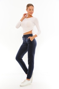 Pantaloni catifea cu blanita pe interior cod x3888