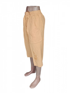 pantaloni ce imita inul cod p627 - Img 2