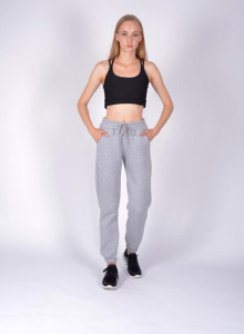 Pantaloni dama din bumbac de trening cod T1280 - Img 2