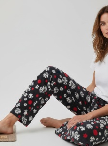 Pantaloni de pijama din polar pentru dama COD PNT-071