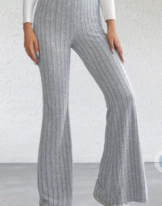 Pantaloni din tricot calitativ de dama cod T1216 - Img 1