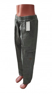 Pantaloni lungi ce imita inul pentru barbati cod T1226