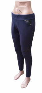 Pantaloni subtiri calitativi de dama cod x0671 - Img 1