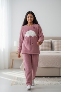 Pijama groasa cocolino de copii COD PJ-183