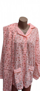 Pijamale din bumbac de dama cu maneca lunga cod a5378 - Img 2