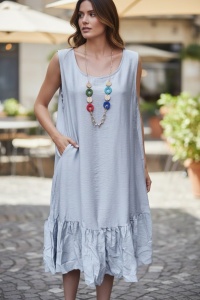 Rochie dama fabricatie Italia, croiala moderna, usoara si eleganta