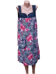 Rochie de casa in bretele cod x6186
