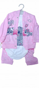 trening bebe format din 3 piese model nou cod S156 - Img 1