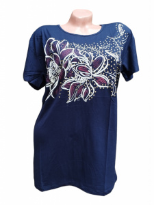 Tricou dama calitativ cu maneca scurta cod x0301 - Img 1