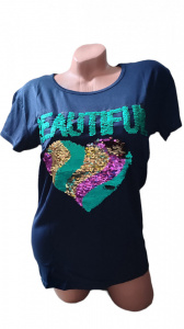 Tricou dama cu maneca scurta cod a1175