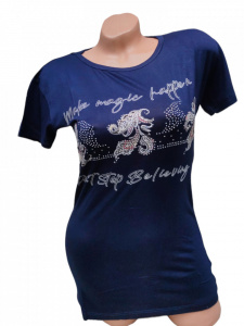 tricou dama cu maneca scurta cod m869