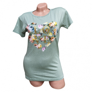 Tricou dama cu maneca scurta cod x0186 - Img 2