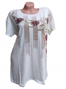 Tricou dama cu maneca scurta cod x0267 - Img 2