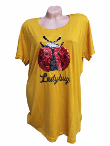 Tricou dama cu maneca scurta cod x0281