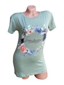 Tricou dama din bumbac model nou cod x1193