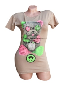 Tricou dama din bumbac model nou cod x1214