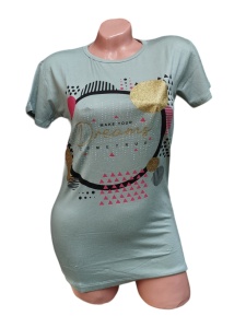Tricou dama din bumbac model nou cod x1279