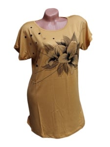 Tricou dama din bumbac model nou cod x1340