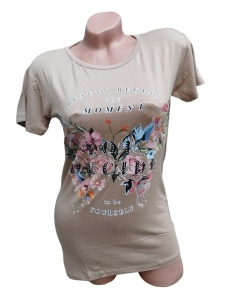 Tricou dama din bumbac model nou cod x2849