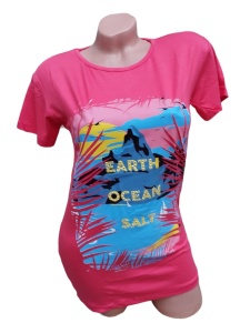 Tricou dama din bumbac model nou cod x2869