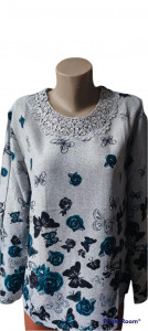 Bluza calitativa de dama subtire cod T672 - Img 2