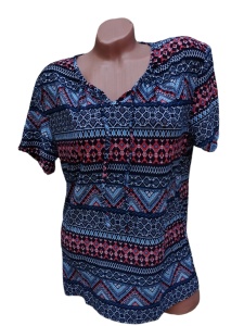 Bluza dama cu maneca scurta cod x2391