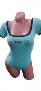 Body dama calitativ din tricot subtire cod T951 - Img 2