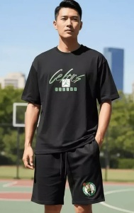 Compleu barbati de vara, tricou cu maneca scurta si pantaloni scurti