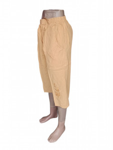 pantaloni ce imita inul cod p627