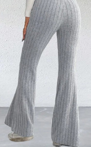 Pantaloni din tricot calitativ de dama cod T1217 - Img 1