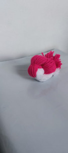 Pasarica din mohair lucrata manual cod k412 - Img 2